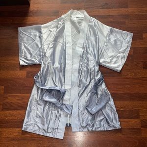 Plum Pretty Sugar Silver Grey ombre robe